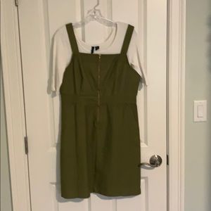 SALE!!! JCrew factory olive jumper dress